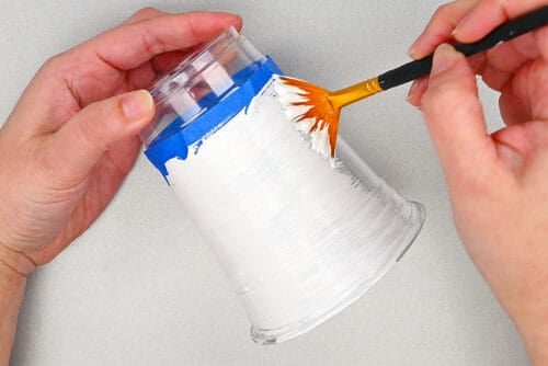 Plastic Cup Lighthouse Craft