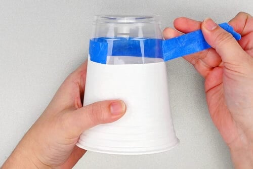 Plastic Cup Lighthouse Craft