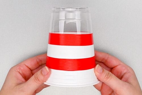 Plastic Cup Lighthouse Craft