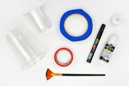 Plastic Cup Lighthouse Craft Supplies