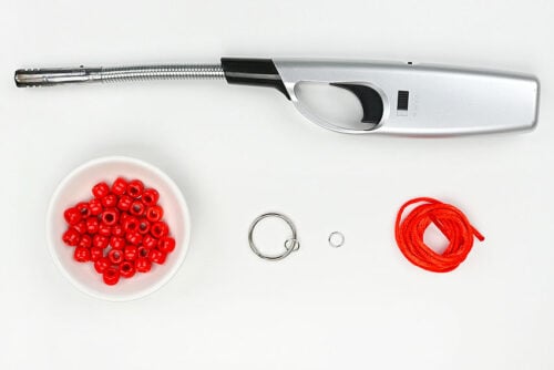 Pony Bead Heart Supplies