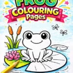 Printable Coloring Pages of Frogs