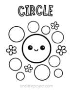 Shapes Coloring Pages - Printable Shapes Color Sheets