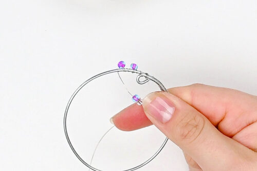 Wire Wrapped Suncatcher