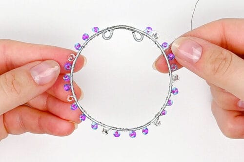 Wire Wrapped Suncatcher