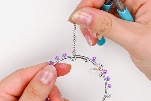 Wire Wrapped Suncatcher