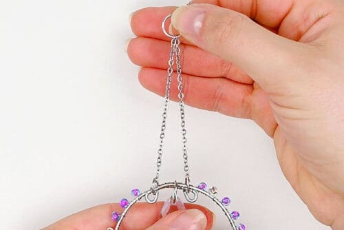Wire Wrapped Suncatcher