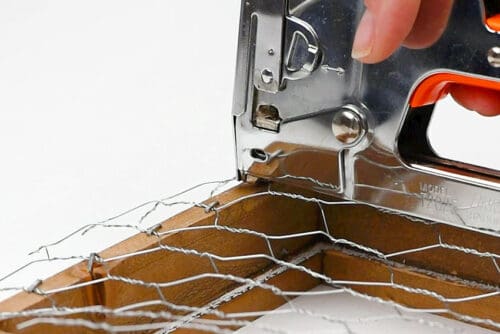 Chicken Wire Suncatcher