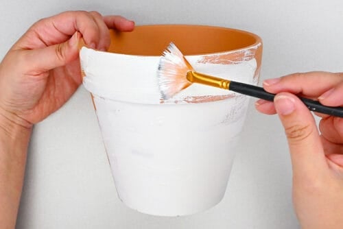 Decoupage Flower Pots