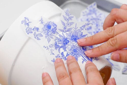 Decoupage Flower Pots