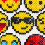 Emoji Perler Bead Ideas