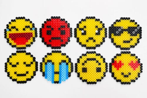 Emoji Perler Beads