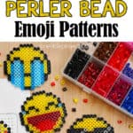 Perler bead emojis