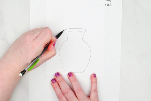 Flower Straw Painting