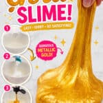 Metallic gold slime