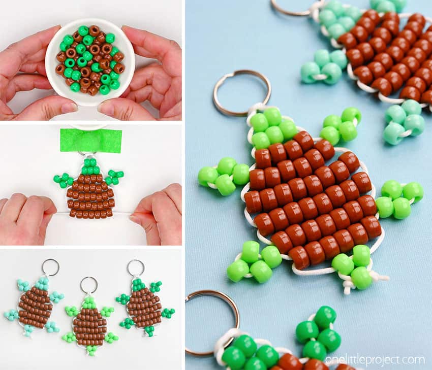 How to Make a Pony Bead Turtle DIY pony bead turtle