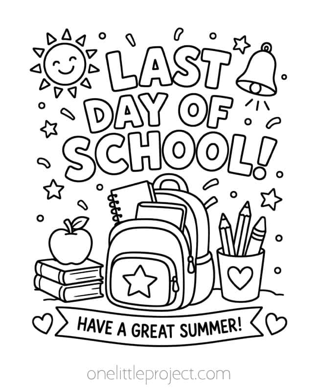 June Coloring Pictures June Coloring Pictures - celebrating the end of school for the summer
