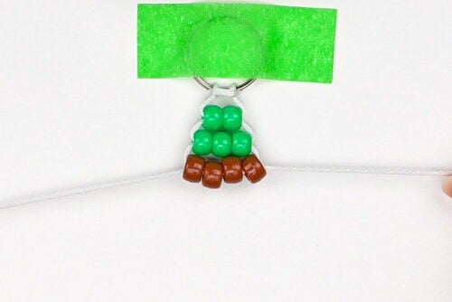 Pony bead turtle