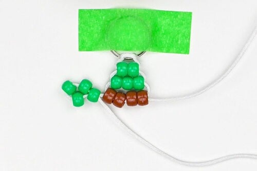 Pony bead turtle