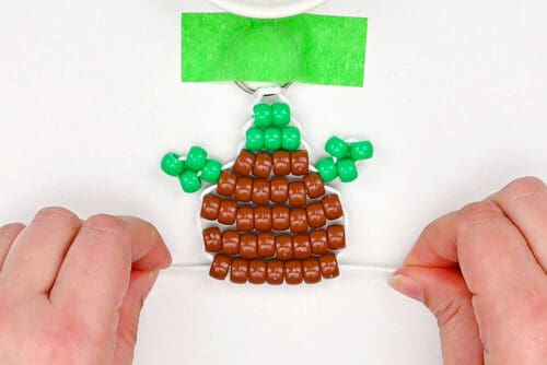 Pony bead turtle