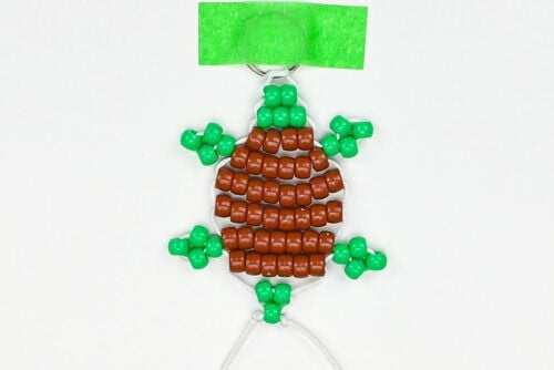 Pony bead turtle