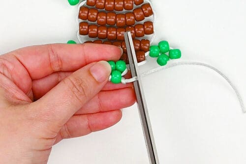 Pony bead turtle
