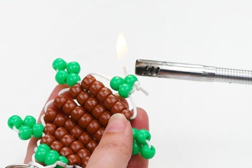 Pony bead turtle