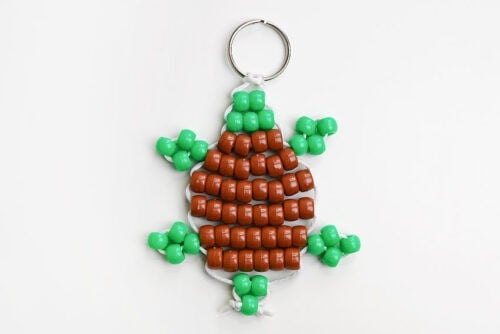 Pony bead turtle