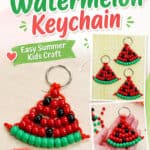 Pony bead watermelon pattern