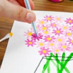 Spring Flower Painting for Kids