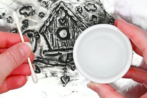 Spring Metal Embossing Art