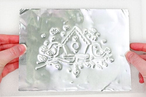Spring Metal Embossing Art