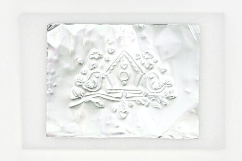 Spring Metal Embossing Art