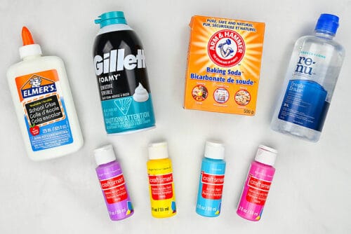 Unicorn Slime Supplies