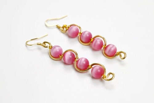 Wire Wrapped Earrings