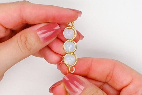 Wire and Bead Earrings