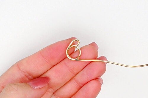 Wire and Bead Earrings