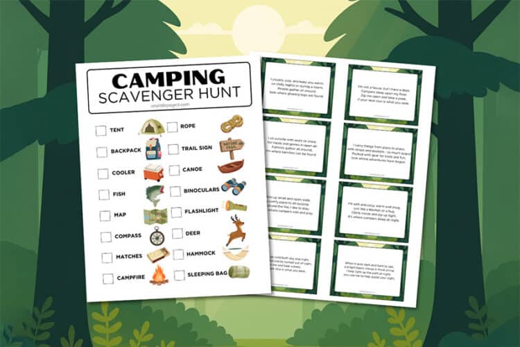 Camp Scavenger Hunt