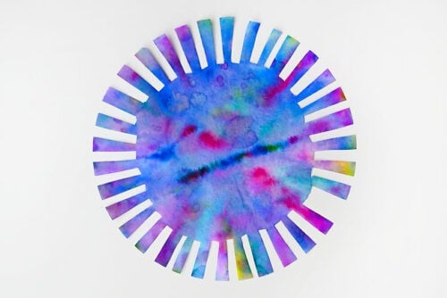 Coffee Filter Fireworks