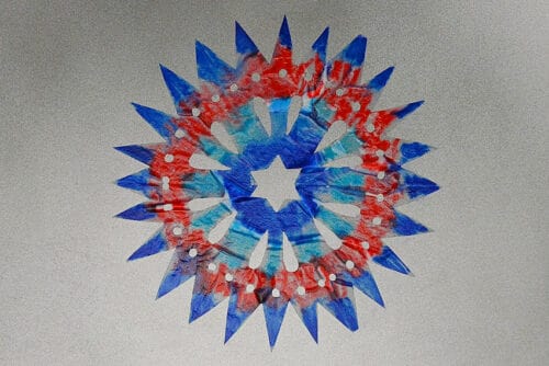 Coffee Filter Fireworks