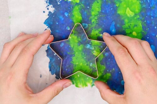 Crayon Suncatchers