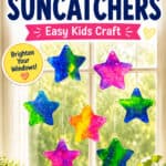 Crayon sun catcher craft
