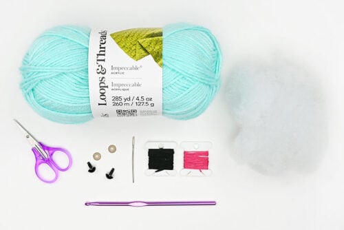 Crochet Octopus Supplies
