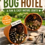 Fun insect hotel activity