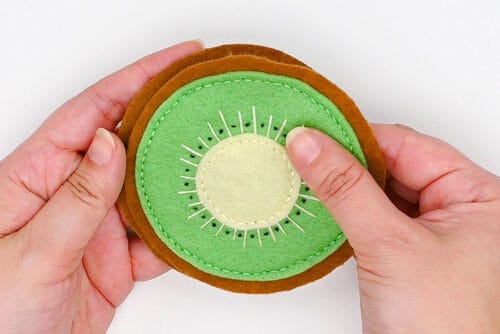 Felt Fruit Coasters