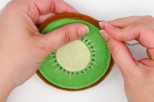 Felt Fruit Coasters