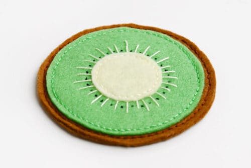 Felt Fruit Coasters
