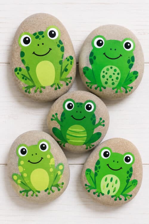 Painted Rock Ideas Frog Painted Rocks