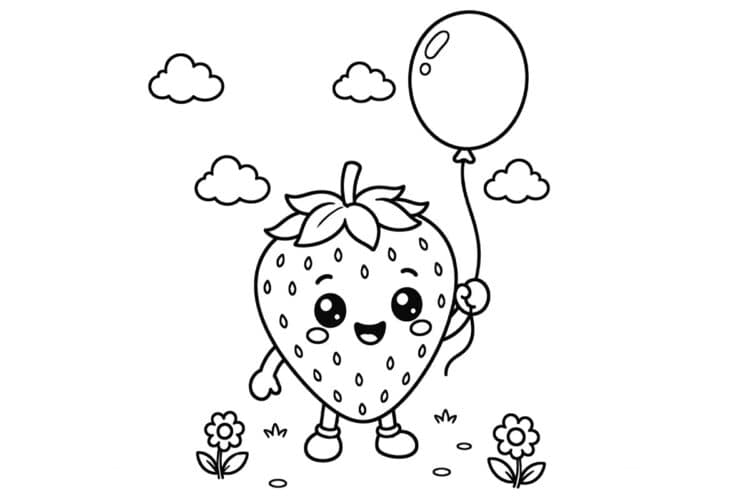 Fruit Coloring Pages