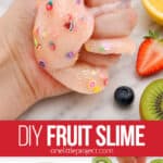 Making easy fruit slime